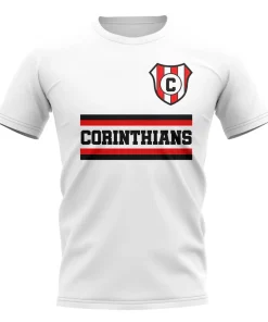 Corinthians Core Football Club T-Shirt (White)