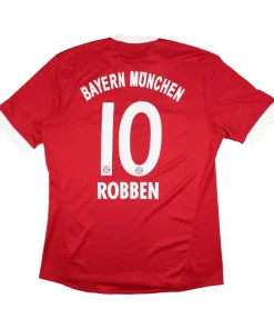 Bayern Munich 2009-10 Home Shirt (Robben #10) ((Very Good) L)